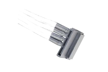 SilverStone Molex to 4 x SATA Uzatma Çoklayıcı Örgülü Beyaz Kablo (SST-PP07-BTSW)