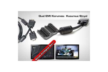 DARK DK-CB-VGAL180 1.8 Mt Monitör Kablosu VGA 15E/15E
