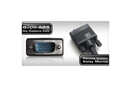 DARK DK-CB-VGAL500 5metre VGA Görüntü Kablosu