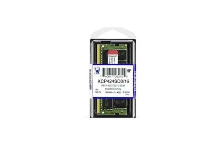 KINGSTON 16GB DDR4 2400MHZ CL17 NOTEBOOK RAM VALUE KCP424SD8/16