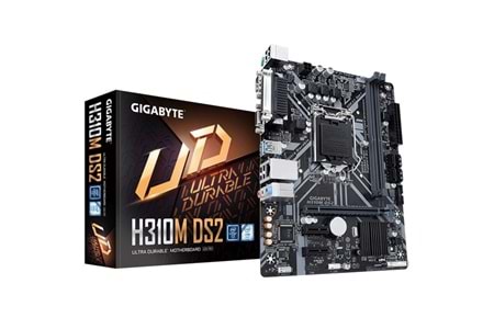 GIGABYTE H310M-DS2 DDR4 PCIe 16X v3.0 1151p v2 mATX