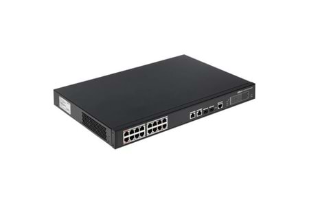 DAHUA 16port 240w FULL PoE PFS4218-16ET-240-V2 GIGABIT 2X SFP Yönetilebilir Switch	