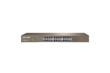 IP-COM 24port IP-G1024D Gigabit Yonetilemez Rack Mount Switch Metal Kasa