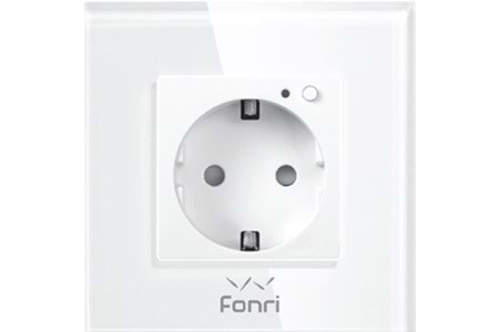 Fonri Wf3-El3-0401-05 Wıfı Akıllı Duvar Prizi Gri