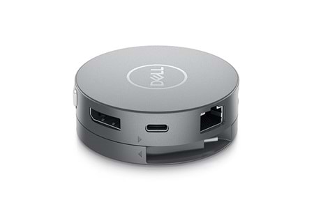 DELL DA310, 470-AEUP, 7si 1 Arada, Type-C TO VGA, HDMI, DP, 2xUSB 3.2, USB-C (Type-C), Gigabit Lan (RJ45) Çevirici Adaptör