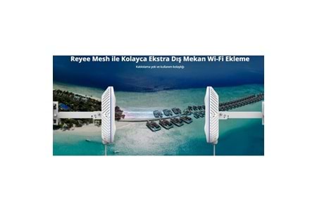 RUIJIE REYEE RG-RAP6260(H) AX6000 GIGABIT 300METRE HARİCİ ACCESS POINT