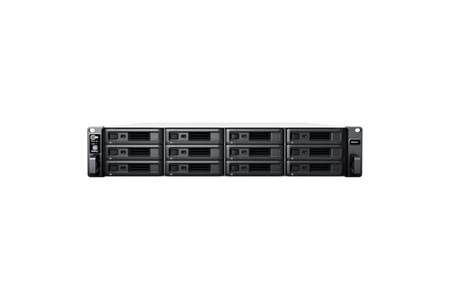 SYNOLOGY RS2423 PLUS RYZEN V1780B-8GB RAM-12-diskli RACK NAS SUNUCU (DİSKSİZ) 