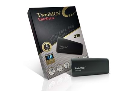 TWINMOS 2TB PSSD2TBMEDB USBC HARİCİ SSD DİSK