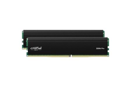 CRUCIAL 32GB (2X 16GB) DDR4 3200MHZ CL22 PC RAM CP2K16G4DFRA32A