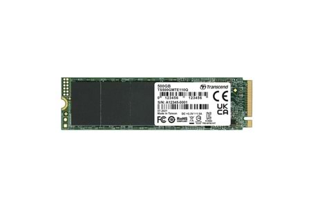 TRANSCEND 500GB TS500GMTE110Q 1900-900MB/s M2 NVME GEN3 DİSK
