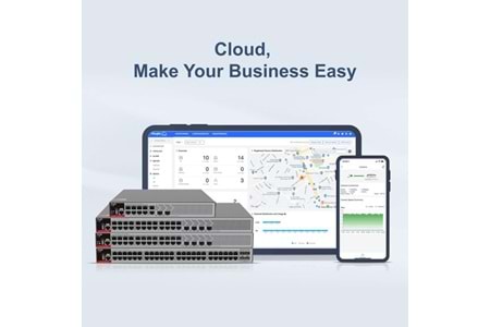 RUIJIE 24port RG-S2915-24GT4MS-L GIGABIT 2-GBE SFP/2.5-GBE SFP YÖNETİLEBİLİR SWITCH