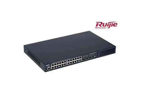 RUIJIE 24port RG-S2910-24GT4XS-UP-H(V3.0) GIGABIT 4-SFP 370W YÖNETİLEBİLİR POE SWITCH