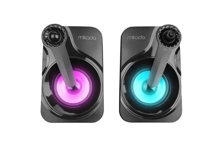 MIKADO MD-X27 1+1 3W Usb 2.0 Siyah Rgb Hoparlör