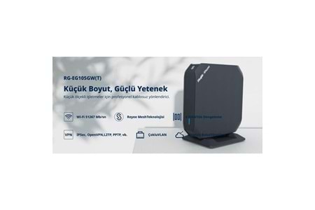 RUIJIES 5port RG-EG105GW(T) GIGABIT YÖNETİLEBİLİR VPN ROUTER