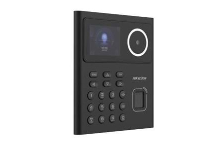 HIKVISION DS-K1T320MFWX Mifare Kart Okuyucu Bağımsız Terminal Yüz Tanıma, Parmak İzi
