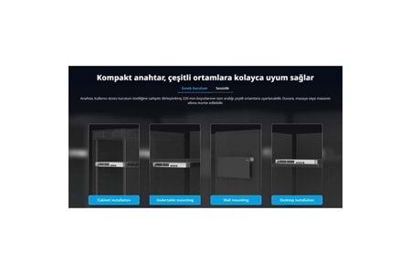 RUIJIE 24port RG-CS83-24GT4XS GIGABIT 4-SFP 10GBE LAYER3 YÖNETİLEBİLİR SWITCH