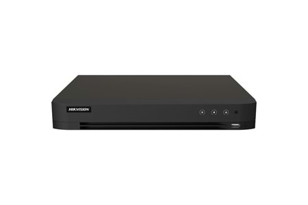 HIKVISION 16kanal IDS-7216HQHI-M1/XT H265+ Pro DVR Kayıt Cihazı Acusense Hibrit
