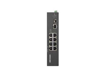 HIKVISION 8port FULL PoE DS-3T0310HP 10/100 1X SFP Yönetilemez Switch (Adaptör Yok)