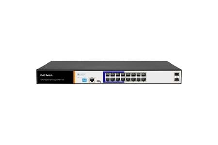 FOREDGE 16port POE PS3016GS GIGABIT 2-SFP 150W YÖNETİLEBİLİR SWITCH