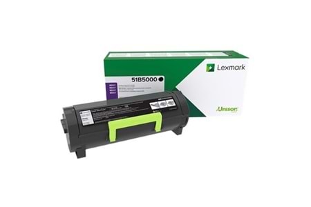 Lexmark 51B5000 Sıyah 2500Sy Orjınal Toner