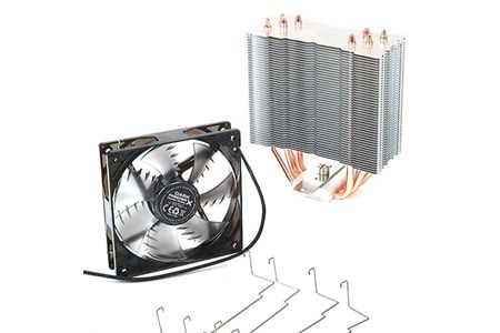 DARK FREEZER X120 DKCCX120 HAVA SOĞUTMALI AM4-1200P LED İŞLEMCİ FANI