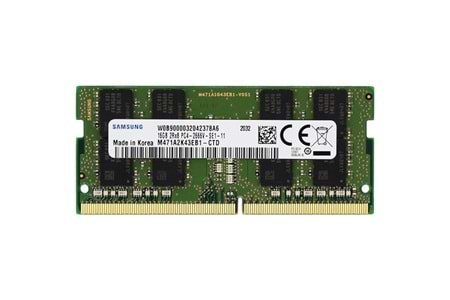 SAMSUNG 16GB DDR4 2666MHZ NOTEBOOK RAM VALUE M471A2K43CB1-CTD