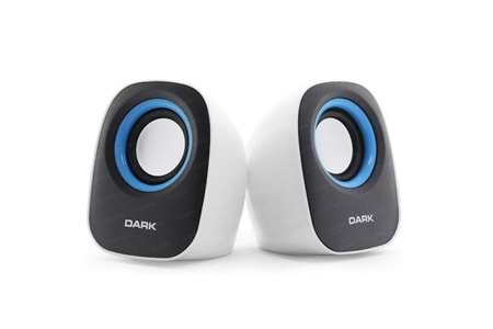 DARK DK-AC-SP100 1+1 6W Siyah-Beyaz Hoparlör