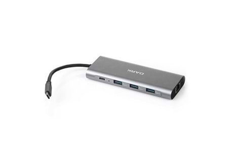 DARK DK-AC-U31X36 USB 3.1 Type-C - USB 3.0+ Ethernet/HDMI/TF SD Çoklayıcı