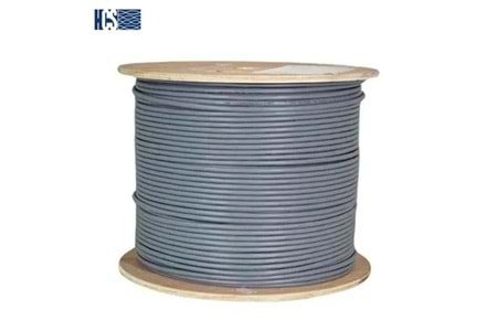 HCS 500metre H06-00402-DP0-FV0000 CAT6 LSOH UTP Kablo Gri