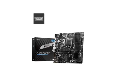 MSI PRO B760M-P DDR5 HDMI DP PCIe 16X v4.0 1700p mATX