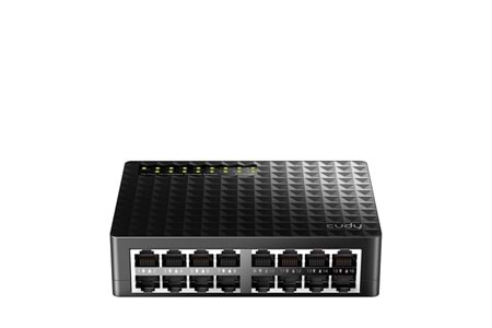 CUDY FS1016D 16 Port 10/100 Yönetilemez Desktop Plastik Kasa Switch