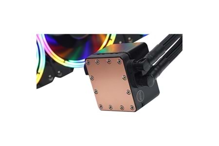 DARK 360mm W360 DKCCW360 RGB Sıvı Soğutmalı AM5-1700p İşlemci Fanı