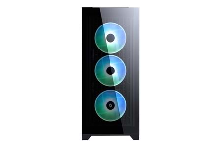 FRISBY 850W 80+ BRONZE VETRO FC-9455G 4-RGB FANLI GAMING MID-TOWER PC KASASI