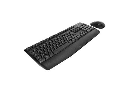 EVEREST KM-973 Q Türkçe Kablosuz Siyah Klavye+ Mouse