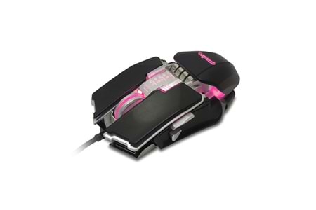 QUADRO DP-480 USB siyah RGB Oyuncu Mouse