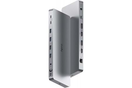 CUDY CS700 13-IN-1 10Gbps Alüminyum USB-C Dual 4K Docking Station