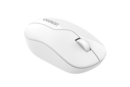 EVEREST SMW-973 USB Kablosuz 2.4Ghz Beyaz Mouse