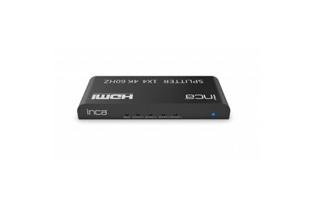 INCA 1port IHSK-460 1port HDMI (giriş) 4port HDMI (çıkış) 4K-60Hz HDMI Splitter	