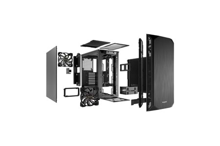 BEQUIET PURE BASE 500 BGW34 STANDART SESSIZ MID-TOWER PC KASASI
