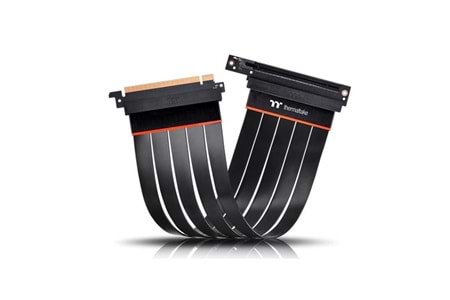 Thermaltake AC-058-CO1OTN-C2 PCI-e 4.0 X16 300mm 90° Adaptörlü Riser Kablo