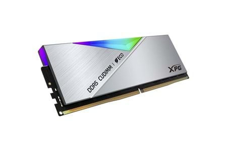 XPG 48GB (2X 24GB) DDR5 CUDIMM 8400MHZ CL40 RGB DUAL KIT PC RAM LANCER SILVER AX5CU8400C4024G-DCLACRSG