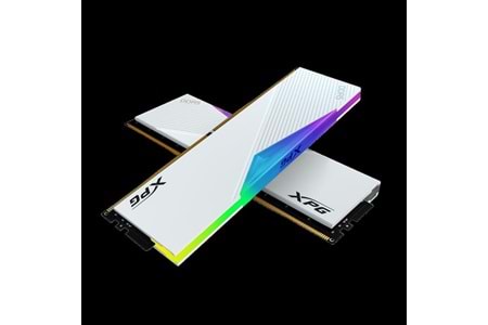XPG 32GB (2X 16GB) DDR5 6000MHZ CL32 DUAL KIT RGB PC RAM LANCER AX5U6000C3016G-DCLARWH BEYAZ