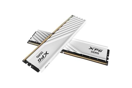 XPG 32GB (2X 16GB) DDR5 6000MHZ CL30 DUAL KIT PC RAM LANCE AX5U6000C3016G-DTLABWH BEYAZ