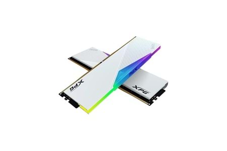 XPG 64GB (2X 32GB) DDR5 6400MHZ CL32 RGB DUAL KIT PC RAM LANCER BEYAZ AX5U6400C3232G-DCLARWH