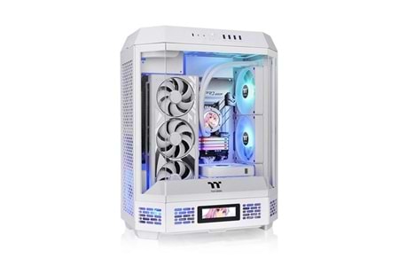 THERMALTAKE THE TOWER 600 TG GAMING MID-TOWER PC KASASI BEYAZ