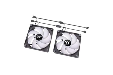 Thermaltake CT120 CL-F149-PL12SW-A ARGB Sync 2x120mm ARGB Kasa Fan Kiti