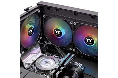 Thermaltake CT120 CL-F149-PL12SW-A ARGB Sync 2x120mm ARGB Kasa Fan Kiti