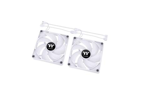 Thermaltake CT120 CL-F153-PL12SW-A Beyaz ARGB 2x120mm Kasa Fan Kiti