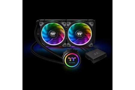 THERMALTAKE 240MM FLOE RIING CL-W157-PL12SW-A ARGB SIVI SOĞUTMALI İŞLEMCİ FANI