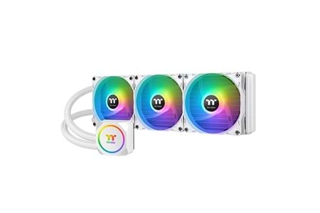 THERMALTAKE 360MM TH360 SNOW EDITION ARGB AM5-1700P SIVI SOĞUTMALI İŞLEMCİ FANI BEYAZ